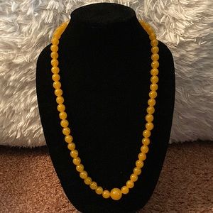 Orange necklace